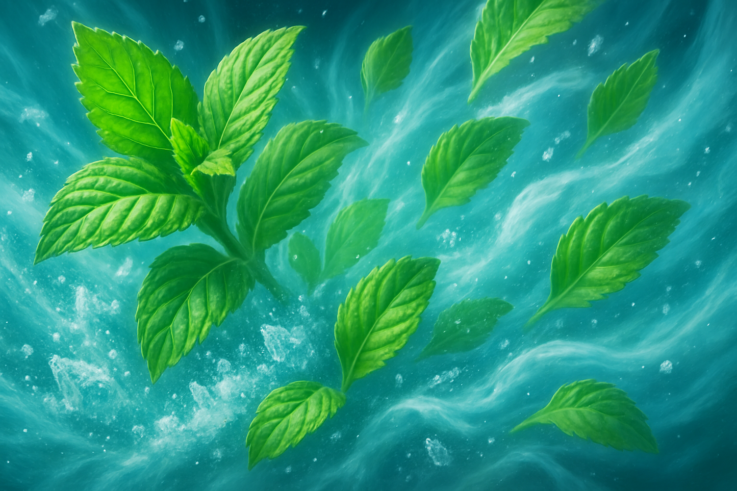 how about a cool rush of mint