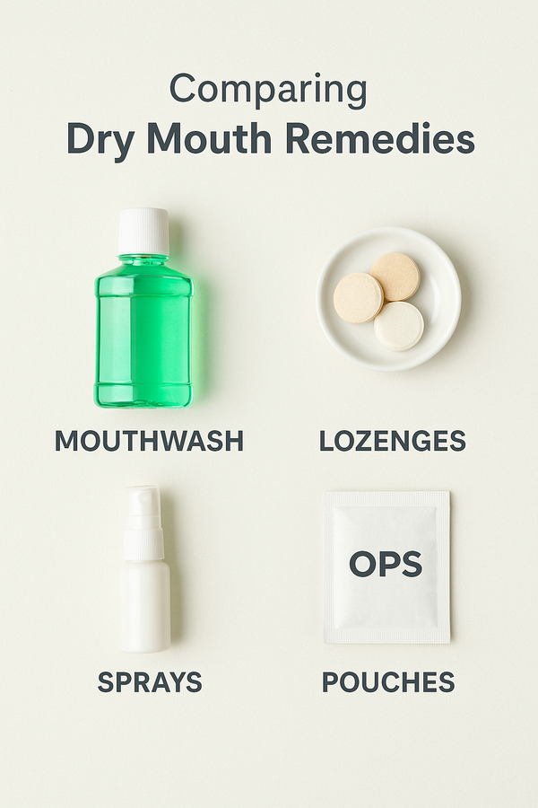 Best Dry Mouth Remedies Compared: Mouthwash, Lozenges & More